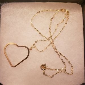 Gold Heart Necklace